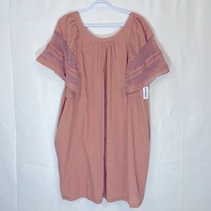 Old Navy Summer Dress Size XXL Pink
